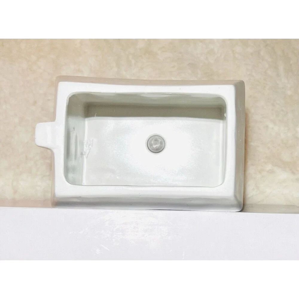 Target Ceramic House Planter Cottage White Speckle Bullseye Playground - New